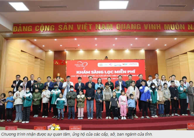 Hơn 300 trẻ được khám sàng lọc tim bẩm sinh miễn phí tại Bệnh viện Sản Nhi tỉnh Phú Thọ