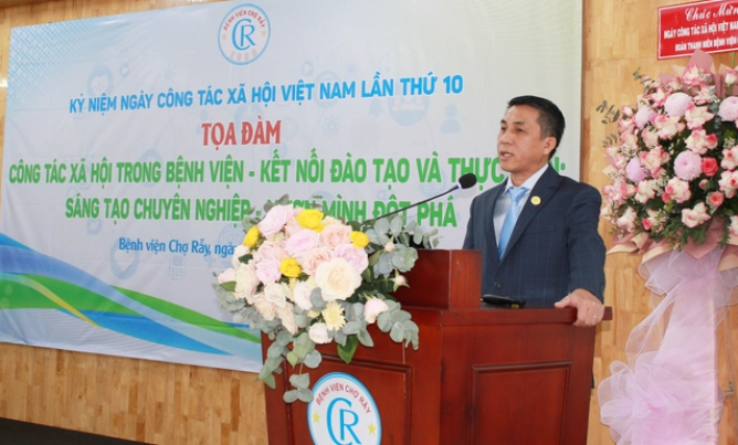 Công tác xã hội trong bệnh viện giúp nâng đỡ tinh thần người bệnh